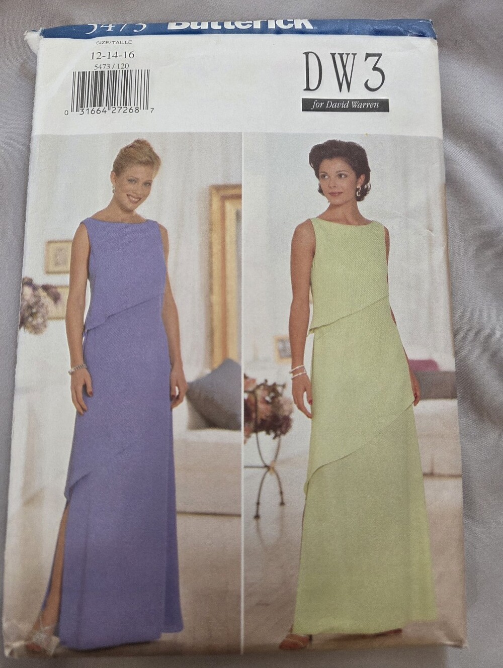 McCall's Evening Elegance 8820 Sewing Pattern